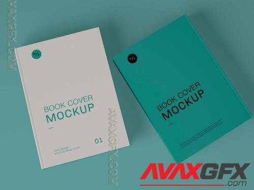 Top View of Two Book Covers Mockup 348329756 [Adobestock]