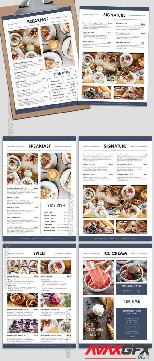 Menu Designs with Flexible Layout Options 344949341 [Adobestock]