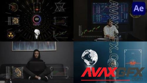 Digital Futuristic Interface Pack for After Effects 45068267 [Videohive]