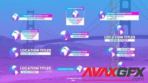 Location Titles | AE 45024294 [Videohive]
