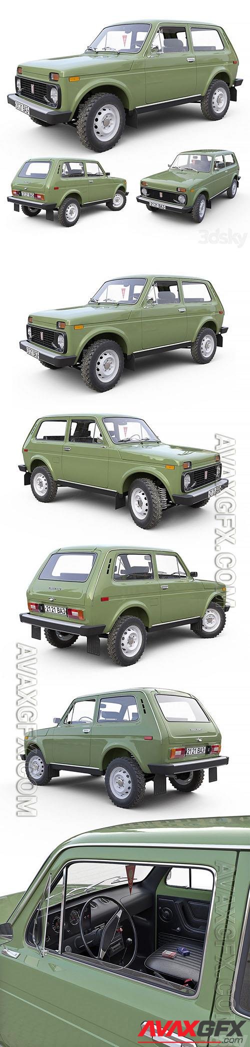 VAZ 2121 Niva - 3d model