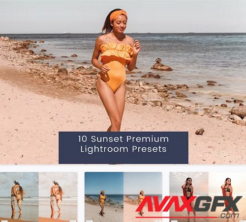 10 Sunset Premium Lightroom Presets - KE86KJM