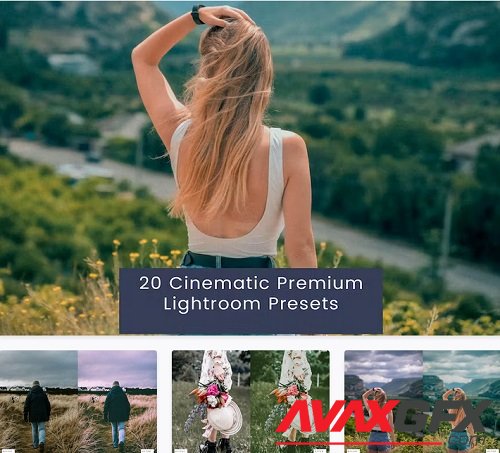 20 Cinematic Premium Lightroom Presets - 8SUWBCN