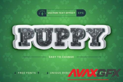 Puppy - Editable Text Effect - 14655556