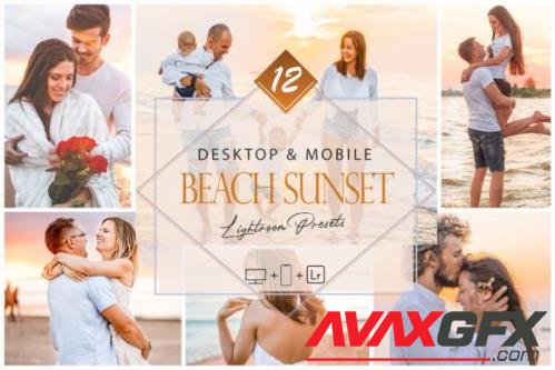 12 Beach Sunset Lightroom Presets