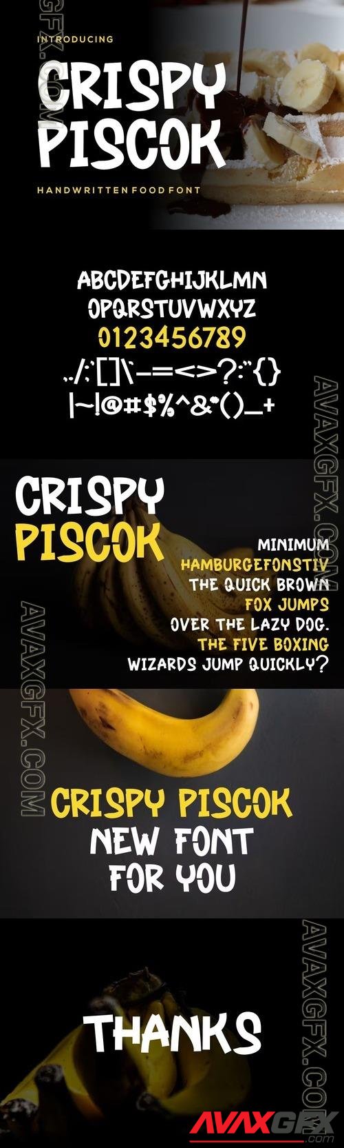 Crispy Piscok Font