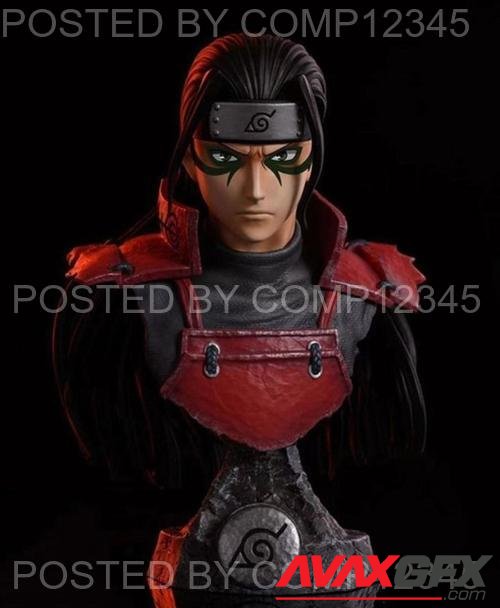 Hashirama Bust 3D Print