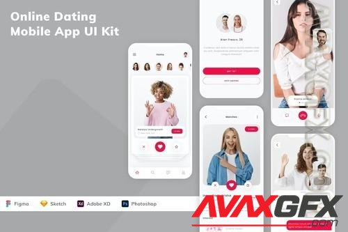 Online Dating Mobile App UI Kit