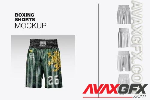 Set Boxing Shorts Mockup [PSD]