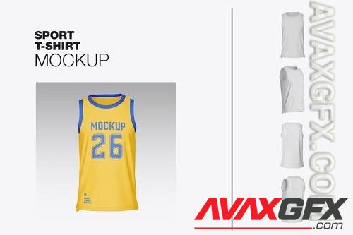 Basketball Jersey Mockup [PSD]