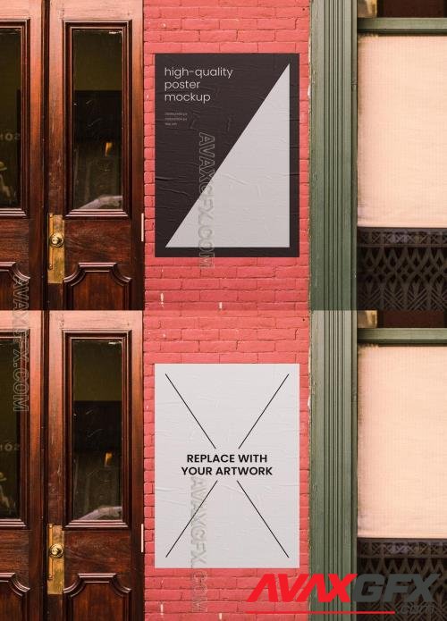 Glued Street Outdoor Posters Mockup 545360091 [Adobestock]