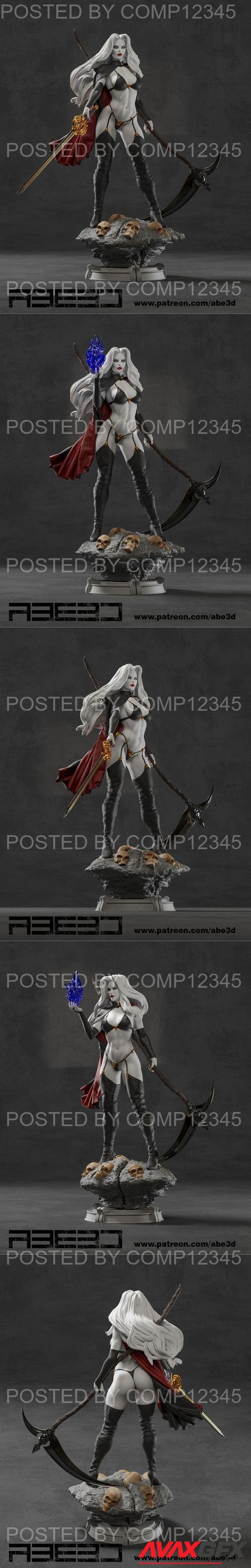 Abe3d - Lady Death 3d Print 