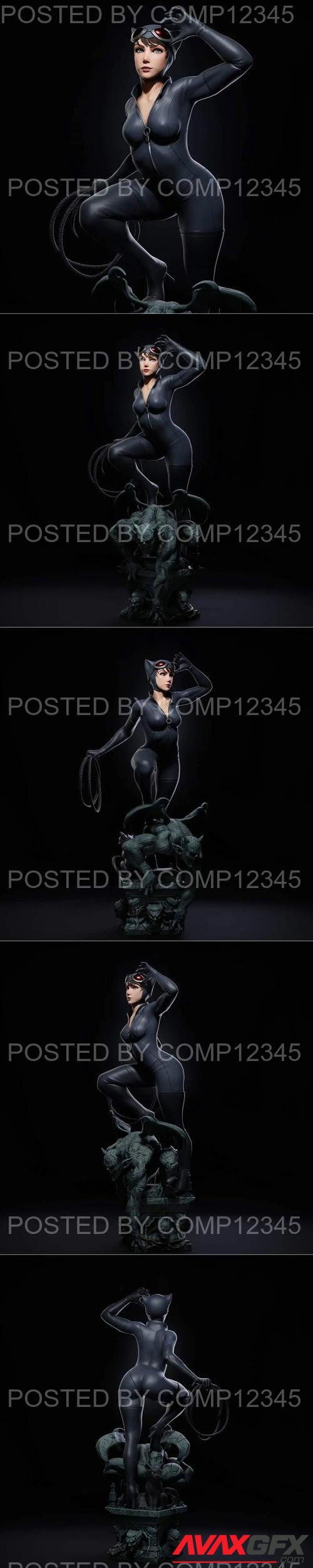 Ca 3d Studios - Catwoman 3D Print