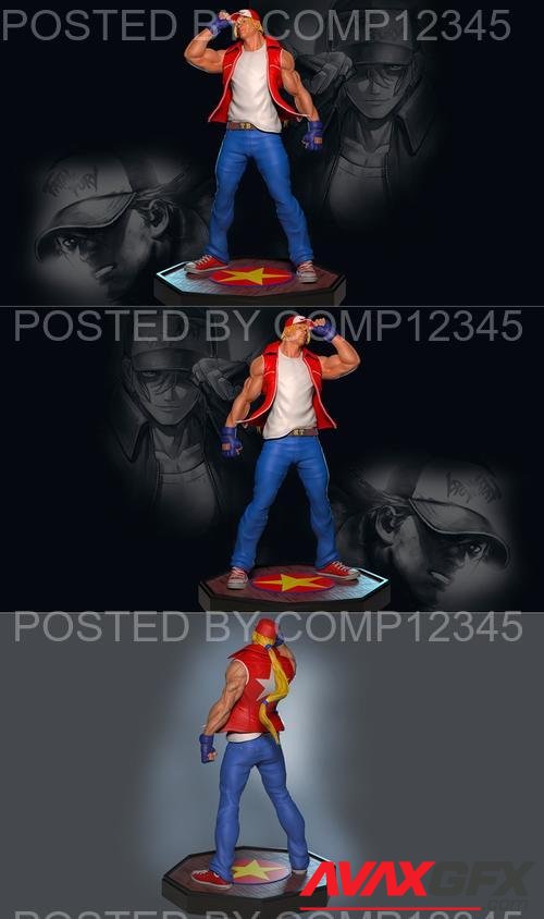 Terry Bogard 3D Print