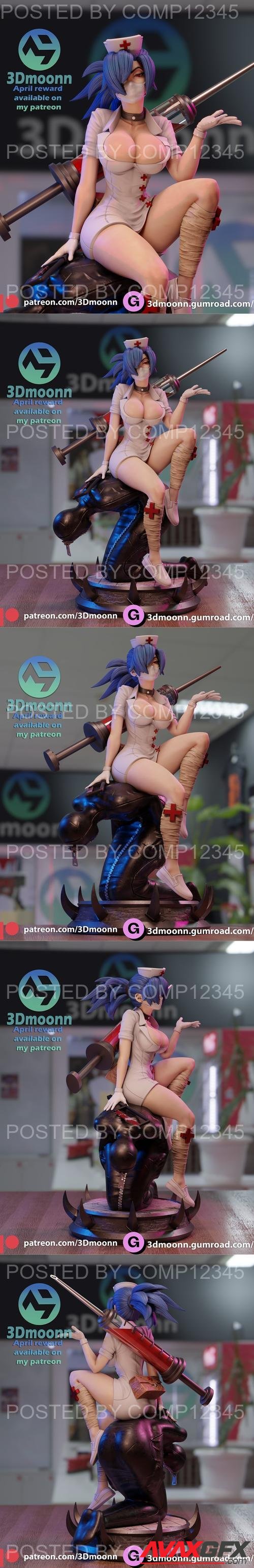 Valentine Skullgirls - 3Dmoonn 3D Print