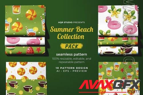 Summer Beach Collection - Seamless Pattern