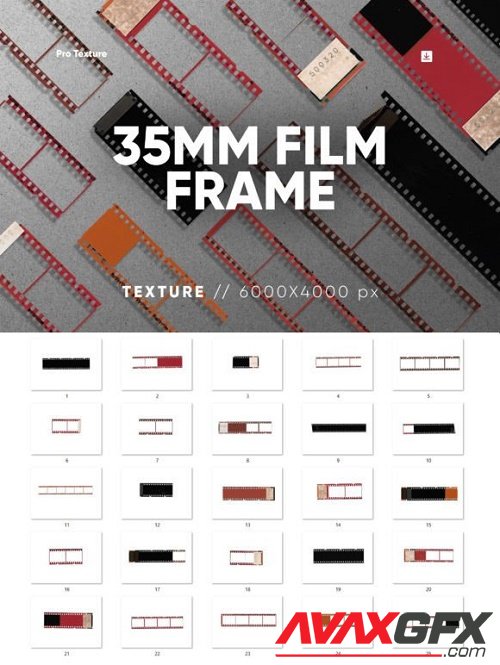 25 Film Frame 35mm - 15407936