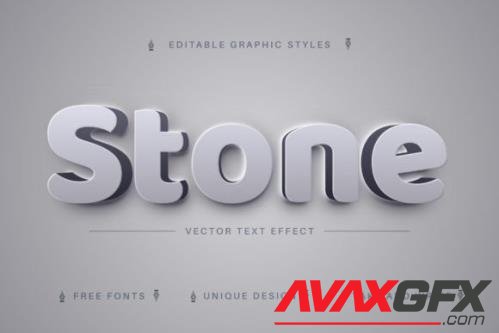 Shadow Stone - Editable Text Effect - 14973113