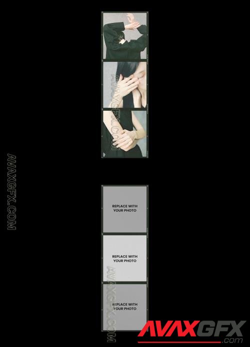 Analog Film Frame Photo Effect Mockup Template 545341749 [Adobestock]