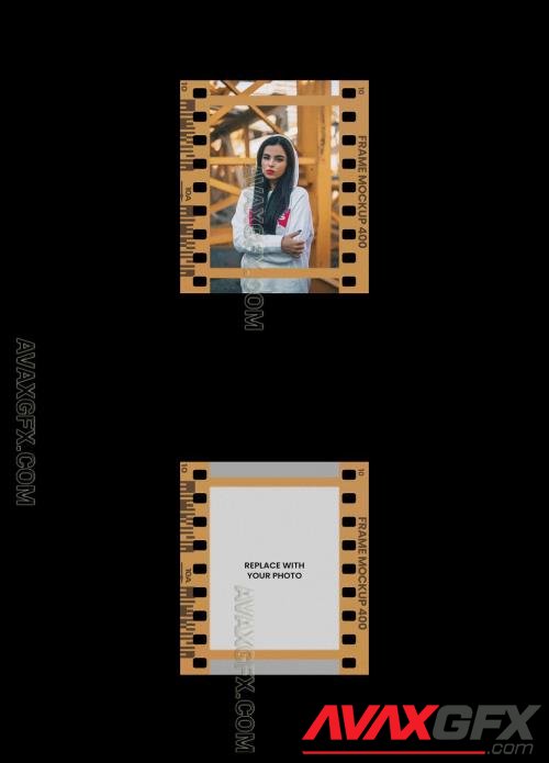 Analog Film Frame Photo Effect Mockup Template 545341444 [Adobestock]