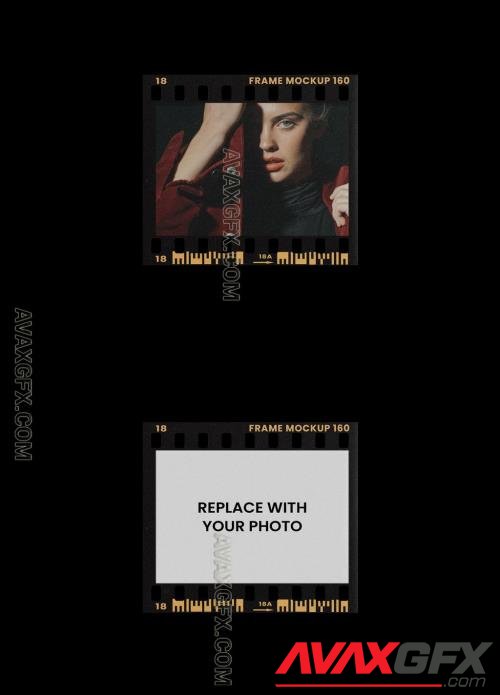 Analog Film Frame Photo Effect Mockup Template 545341124 [Adobestock]