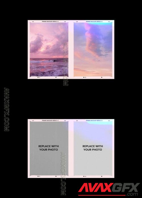 Analog Film Frame Photo Effect Mockup Template 545341059 [Adobestock]