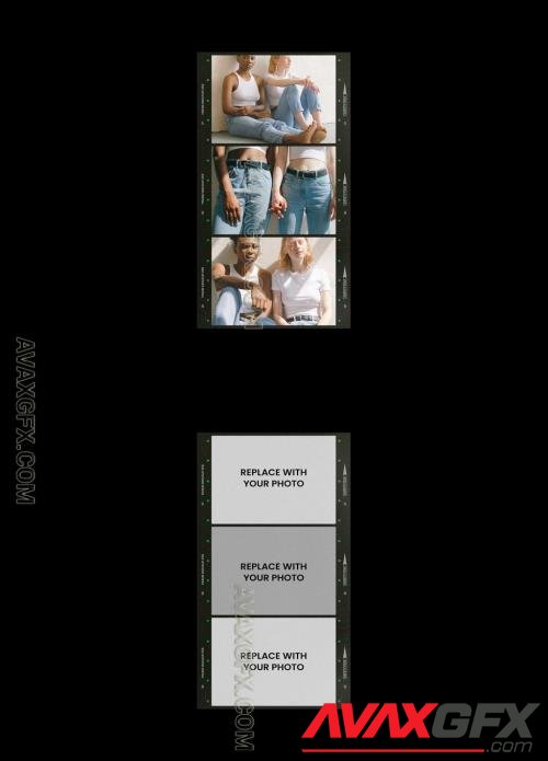 Analog Film Frame Photo Effect Mockup Template 545341044 [Adobestock]
