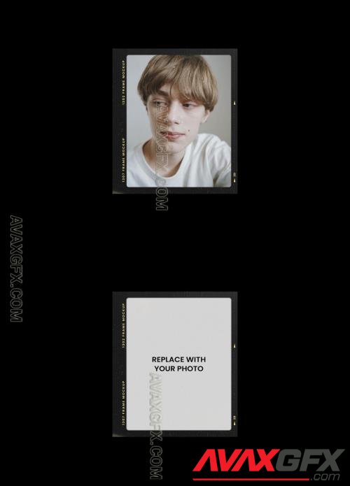 Analog Film Frame Photo Effect Mockup Template 545340686 [Adobestock]