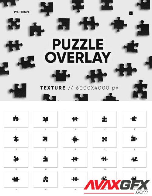 20 Puzzle Overlay HQ - 14478835