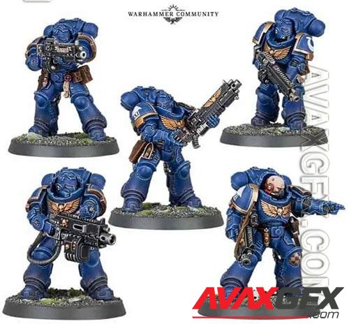 Heavy Intercessors 3D Print Model