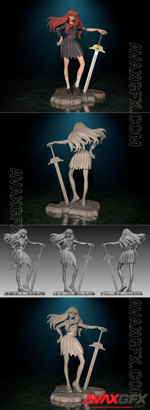 Youko Nakajima – Twelve Kingdoms 3D Print Model