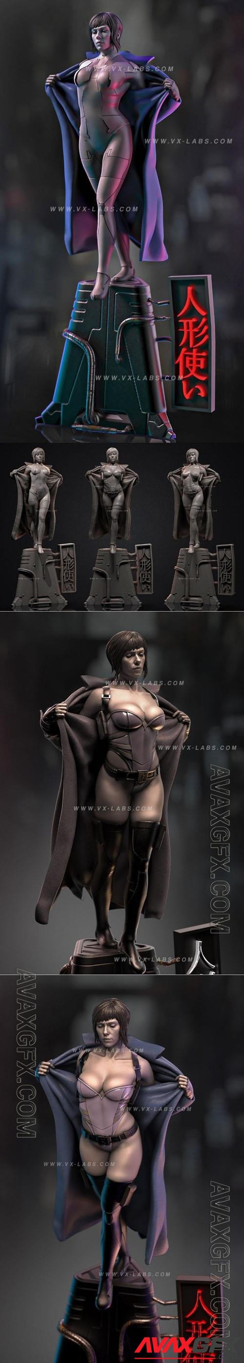 Major Motoko – Scarlett Johansson – Megha L 3D Print Model