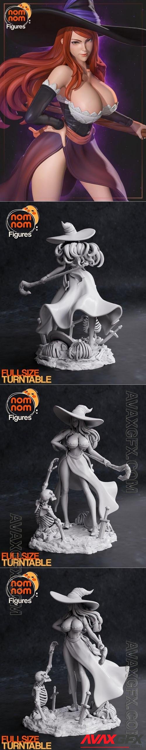 Dragon’s Crown – Sorceress – NomNom 3D Print Model