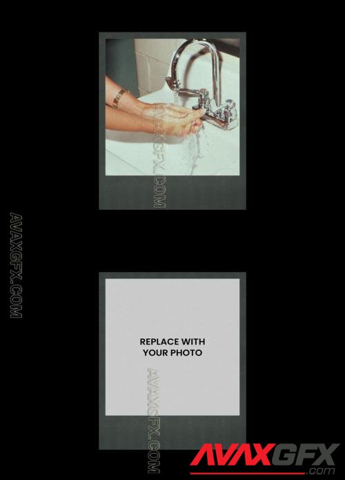 Analog Film Frame Photo Effect Mockup Template 545343805 [Adobestock]