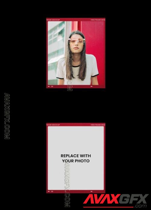 Analog Film Frame Photo Effect Mockup Template 545342502 [Adobestock]