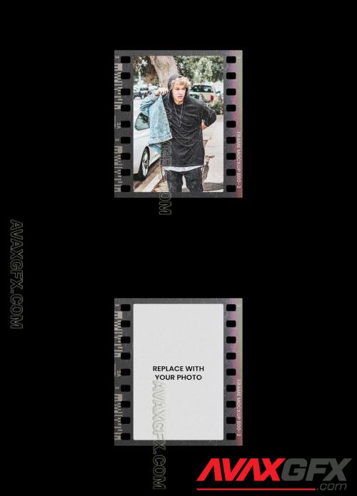 Analog Film Frame Photo Effect Mockup Template 545342280 [Adobestock]