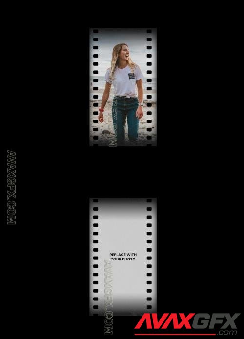 Analog Film Frame Photo Effect Mockup Template 545342144 [Adobestock]