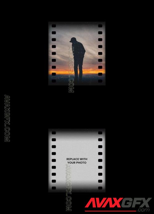 Analog Film Frame Photo Effect Mockup Template 545342044 [Adobestock]