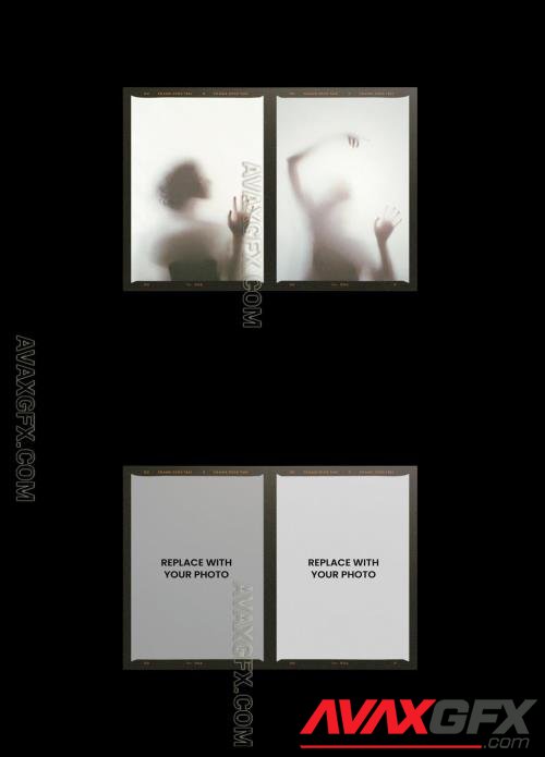 Analog Film Frame Photo Effect Mockup Template 545342015 [Adobestock]