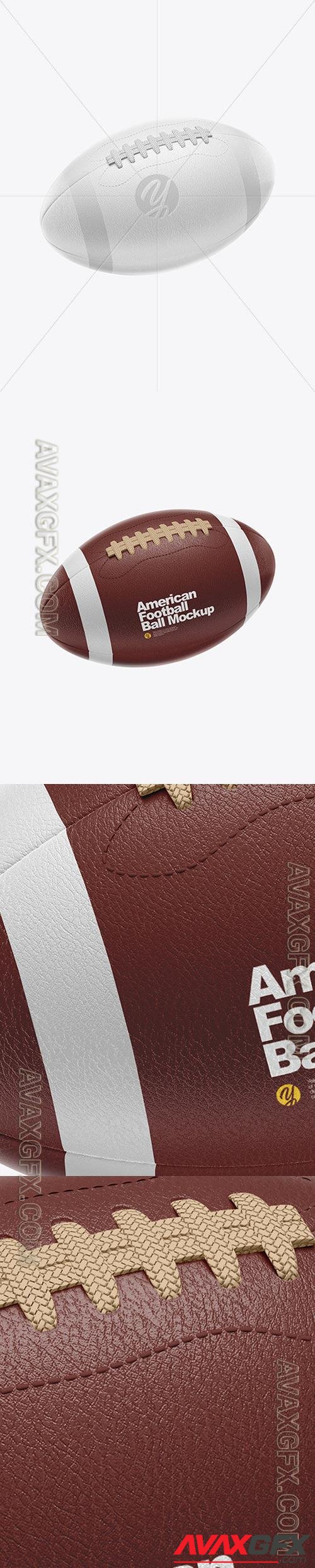 Rugby Ball Mockup - Half Side View 48880 [TIF]