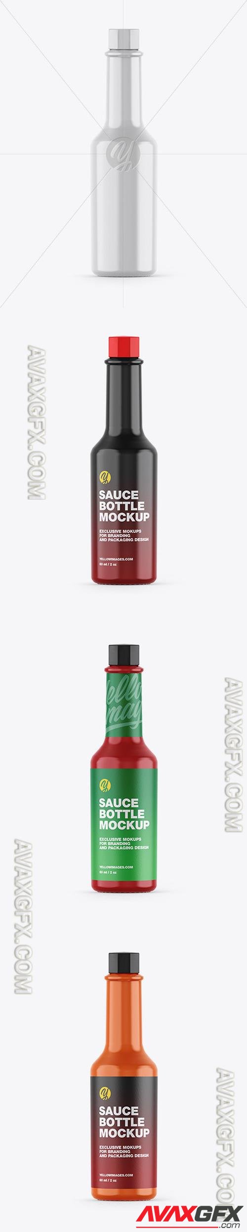 Glossy Sauce Bottle Mockup 48821 [TIF]