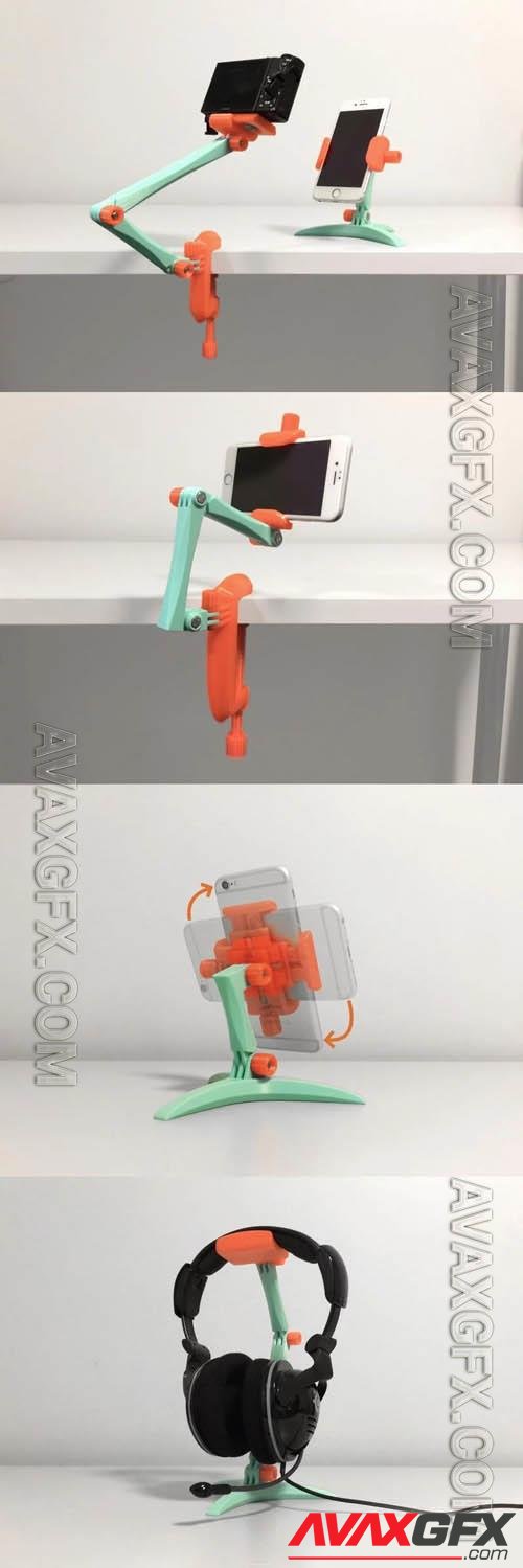 Modular Mounting System 3D Print Model