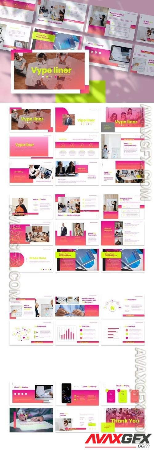Vype - Business Presentation PowerPoint Template [PPTX]