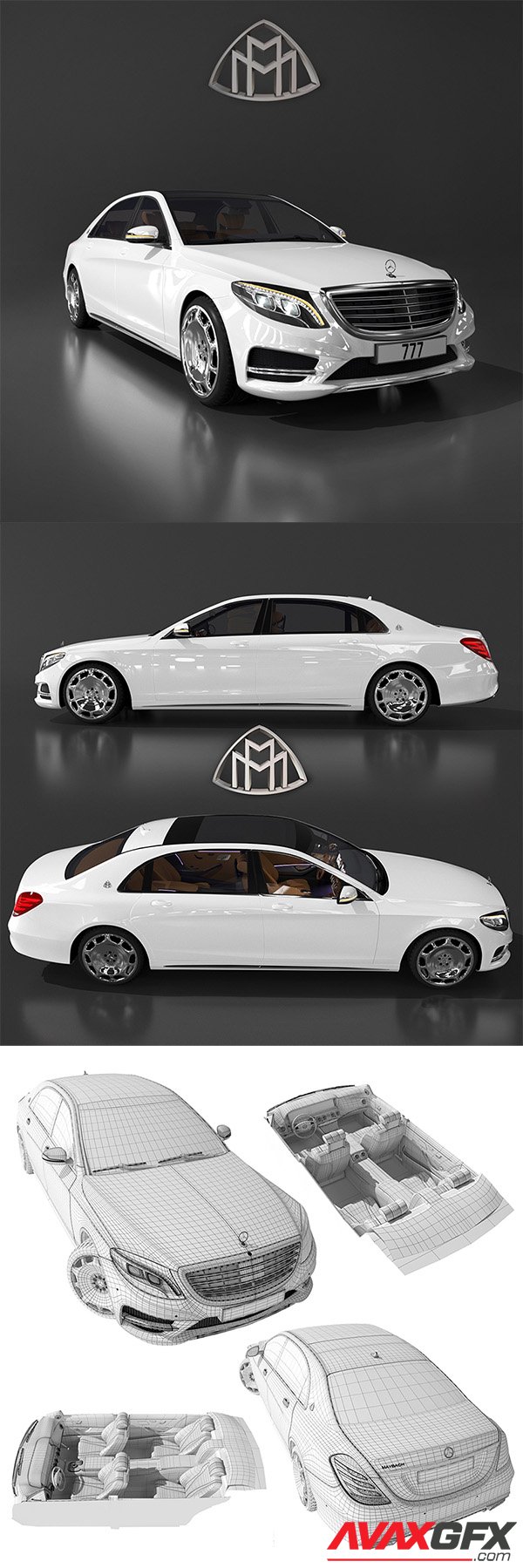 Maybach 3D Model