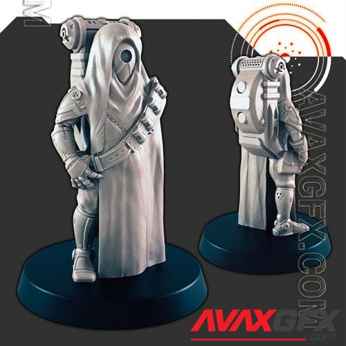 Sci-Fi Alien Civilian 5 3D Print Model