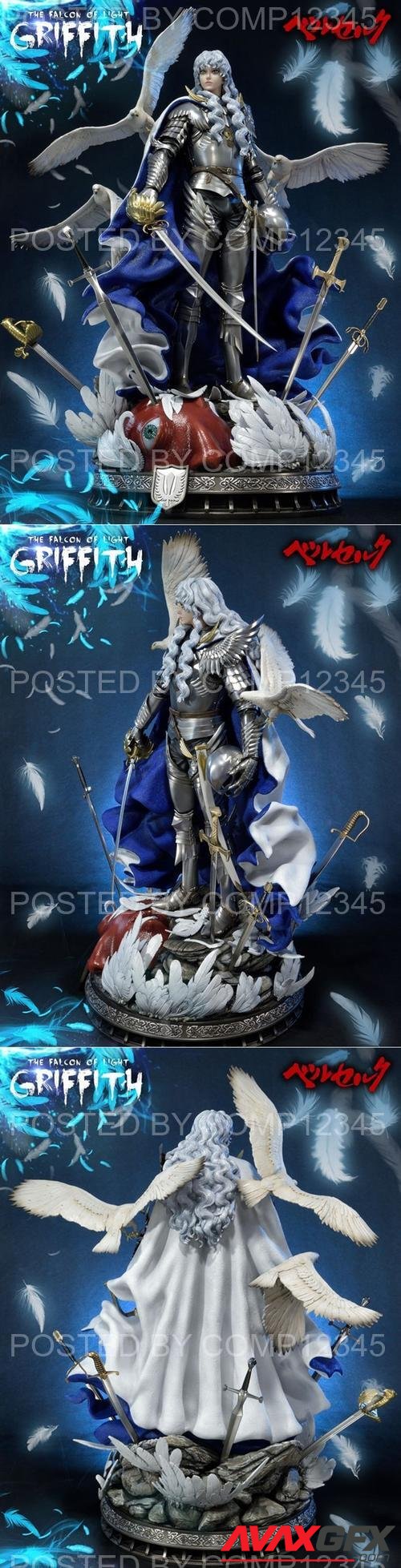 Griffith the White Hawk 3D Print