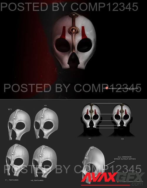 Darth Nihilus Mask 3D Print