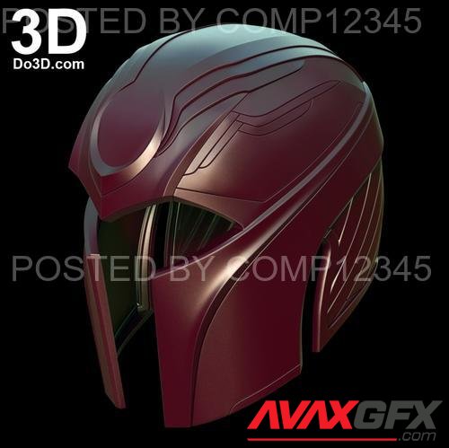 X-Men Apocalypse Magneto Helmet (Costume) 3D Print