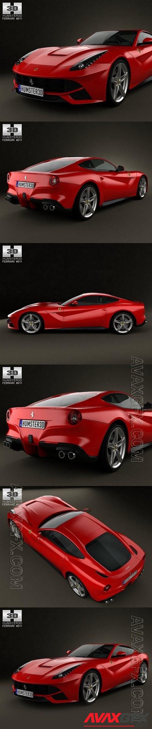 Ferrari F12 Berlinetta 2012 - 3d model