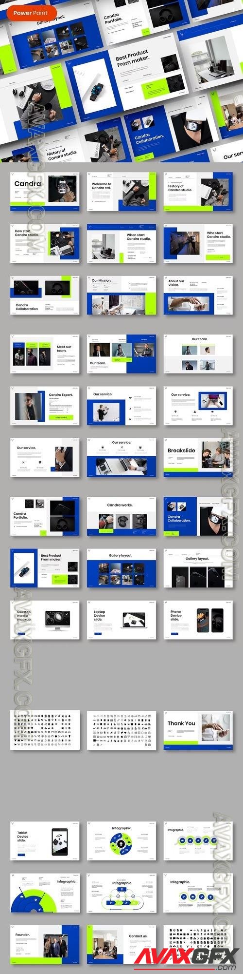 Candra – Business PowerPoint Template [PPTX]